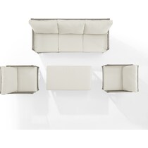 lakeline brown and cream  pc outdoor living   