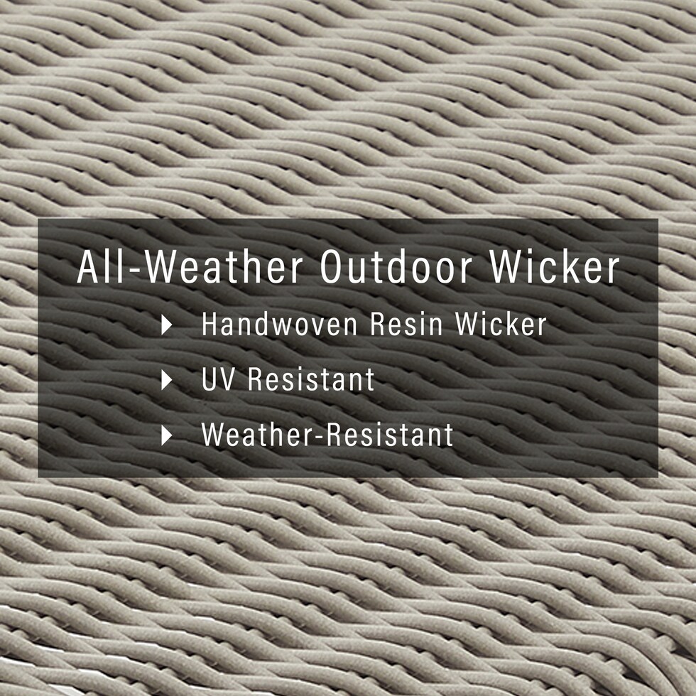 lakeline brown and cream  pc outdoor living   