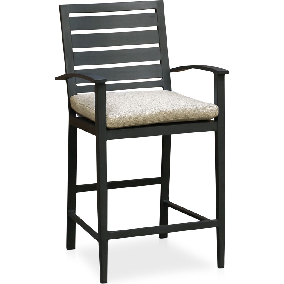 lakeway gray outdoor dinette   