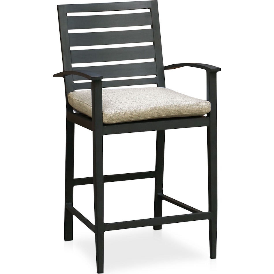 lakeway gray outdoor dinette   