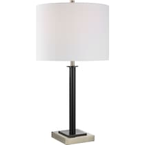 lalani black table lamp   