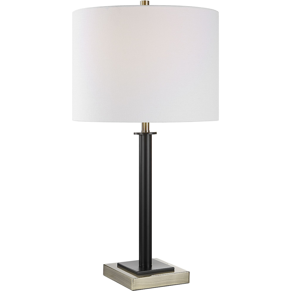 lalani black table lamp   