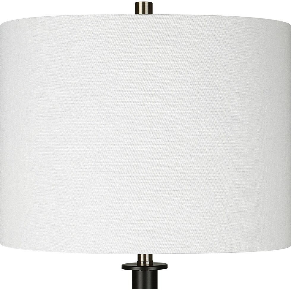 lalani black table lamp   