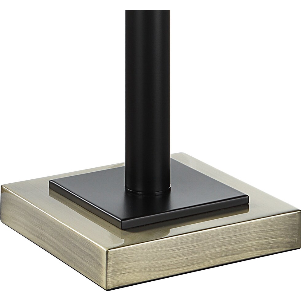 lalani black table lamp   