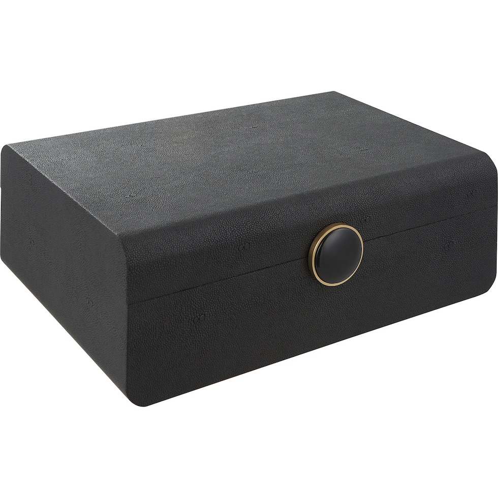 lalique black decorative box   
