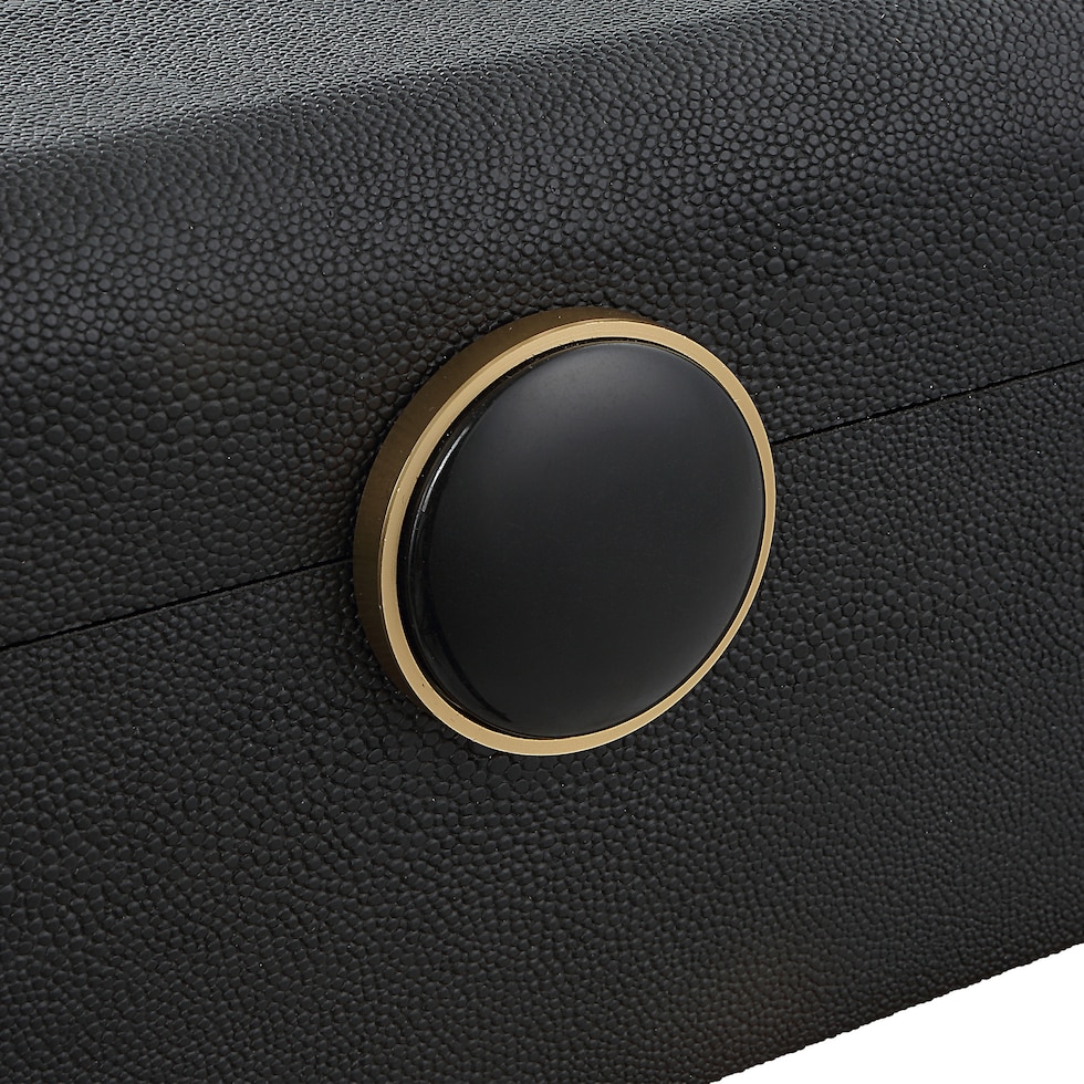 lalique black decorative box   