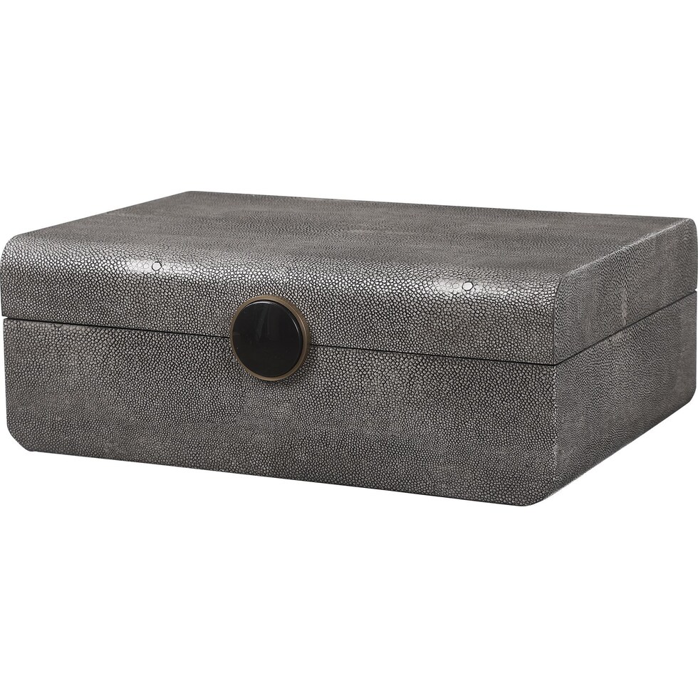 lalique gray decorative box   