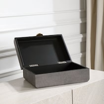 lalique gray decorative box   