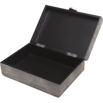 lalique gray decorative box   