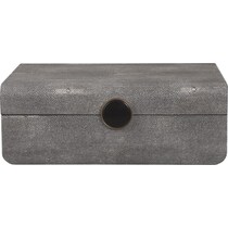 lalique gray decorative box   