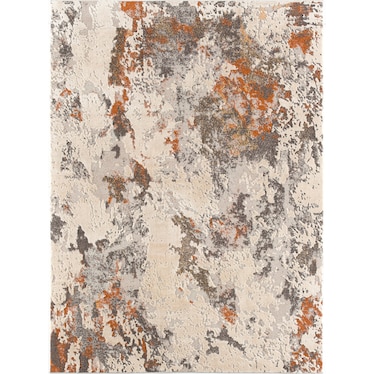 Lambert Area Rug - Orange