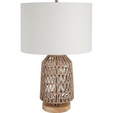 Mazie Table Lamp - Natural