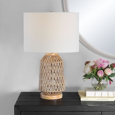 Mazie Table Lamp - Natural