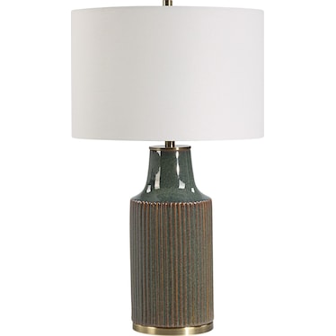 Alaric Table Lamp - Bluish Green
