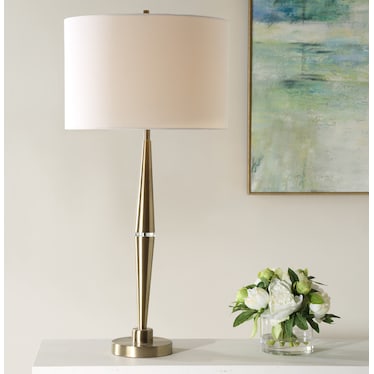 Castiel Table Lamp - Antique Brass
