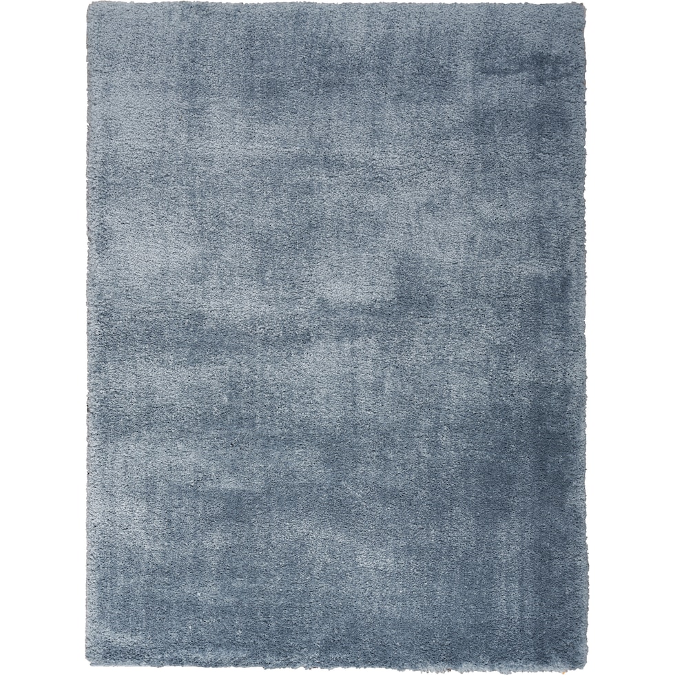 lana shag blue area rug  x    