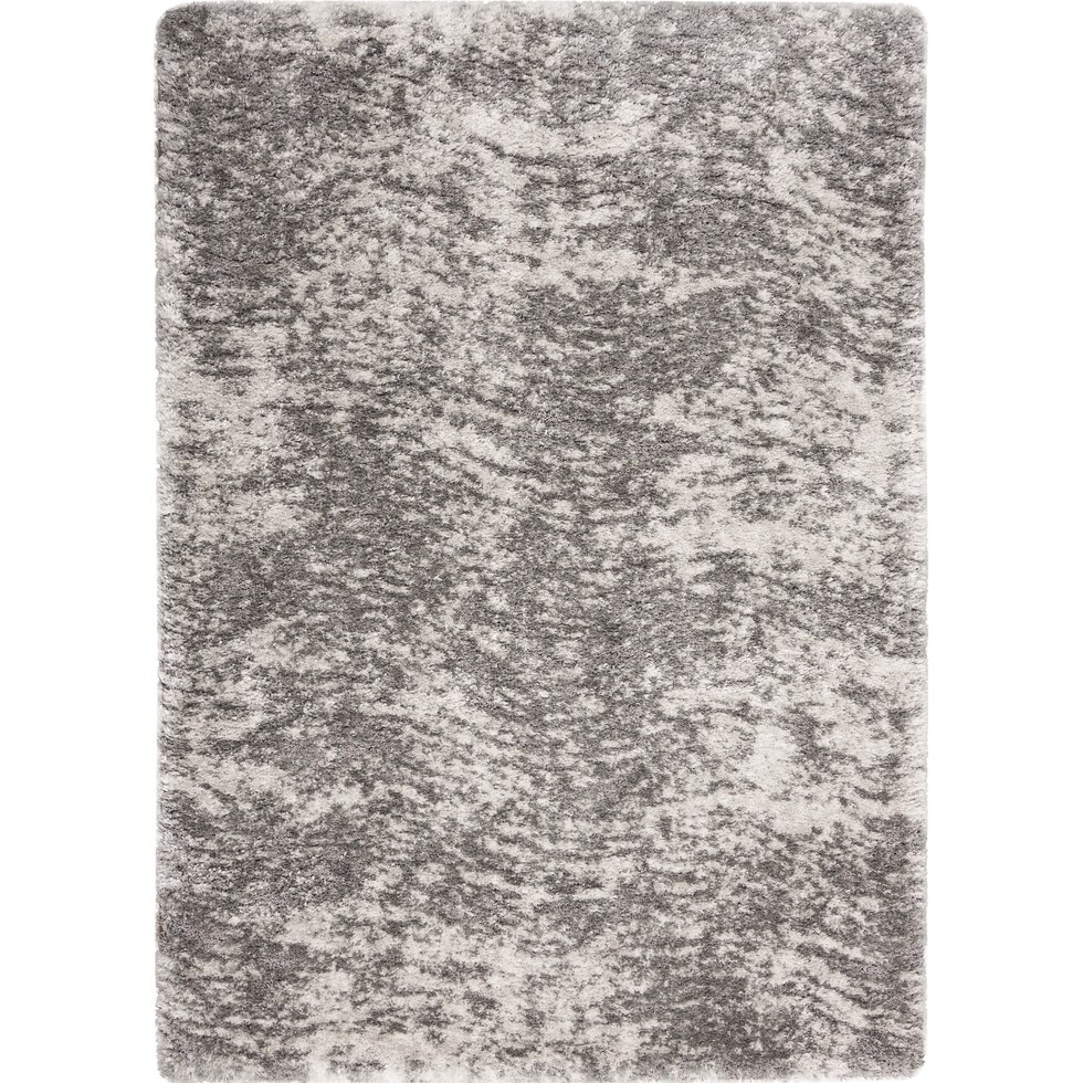 lana shag gray area rug  x    