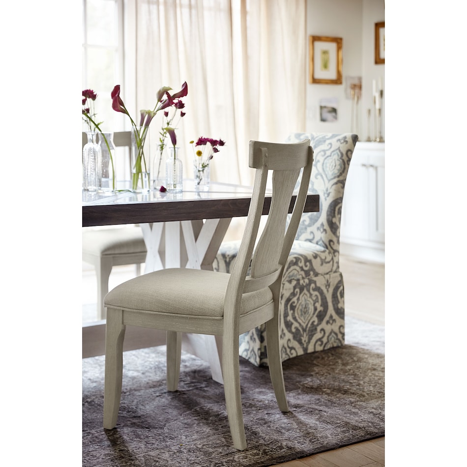Lancaster Splat Back Dining Chair American Signature Furniture