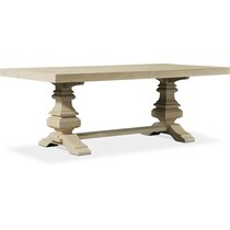 lancaster gray dining table   