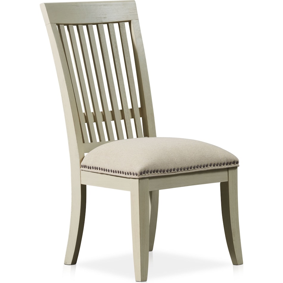 lancaster gray side chair   