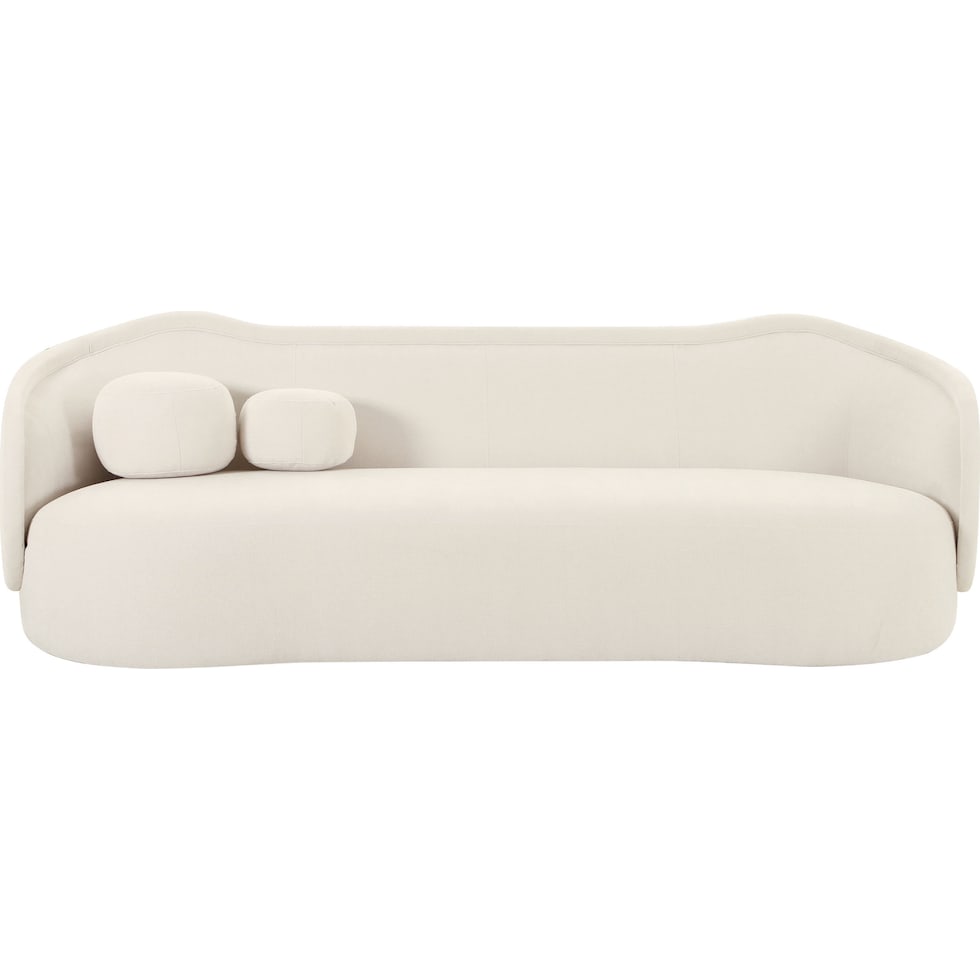 lance white sofa   