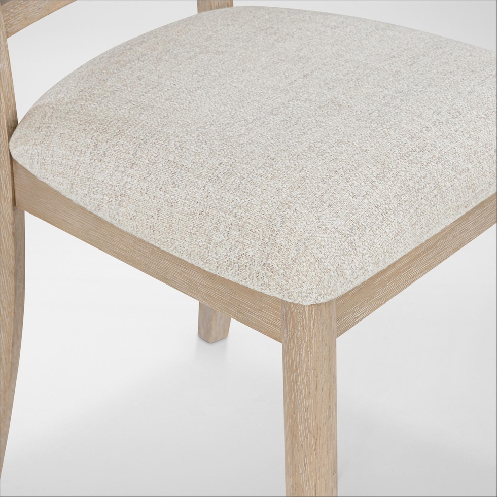 landon dining beige dining chair   