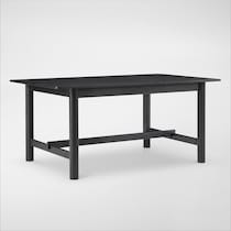 landon dining black dining table   