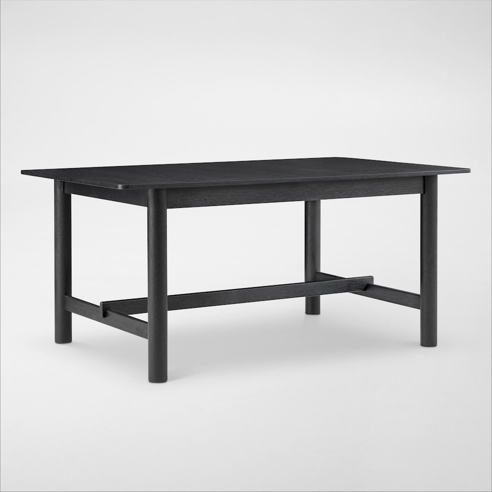 landon dining black dining table   