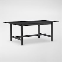 landon dining black dining table   