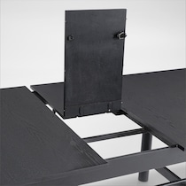 landon dining black dining table   