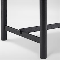landon dining black dining table   