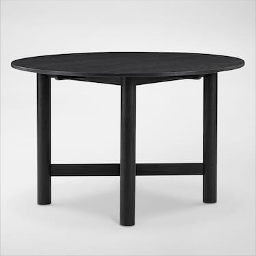 Landon Round Dining Table - Black