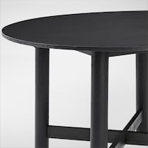 landon dining black dining table   