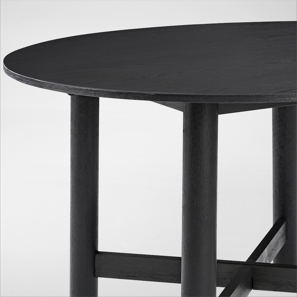 landon dining black dining table   