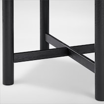 landon dining black dining table   