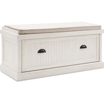 Featured image of post White Entryway Storage Benches : The windham entryway bench not only serves a purpose, it will look good in almost any room you choose.