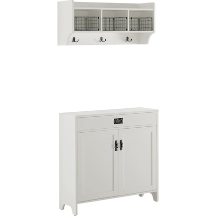 Landon Cabinet and Shelf Set