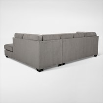 lanelly gray sectional   