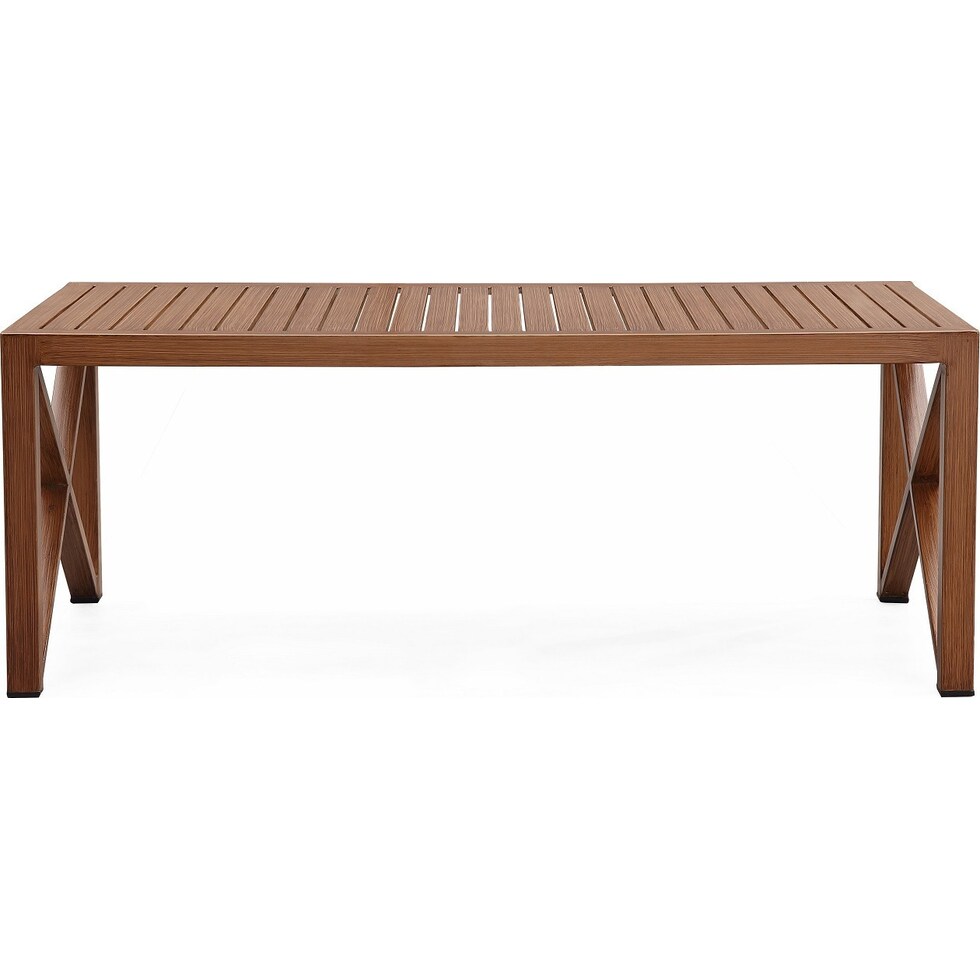 lanikai brown cream outdoor loveseat set   
