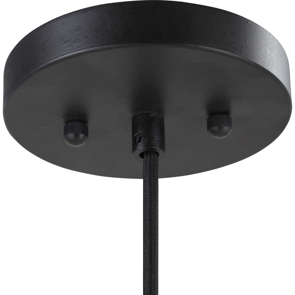 lansing black chandelier   