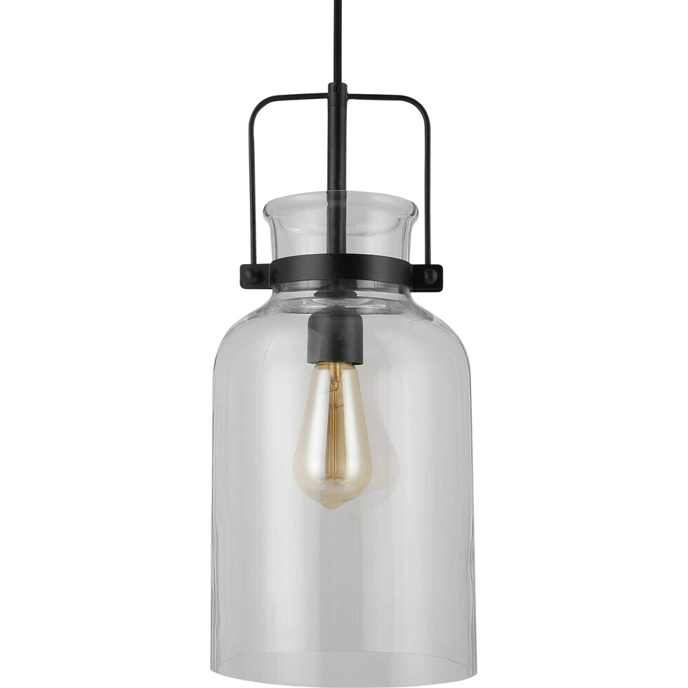 lansing black chandelier   