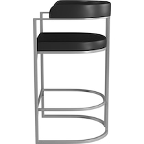 lansing black counter height stool   