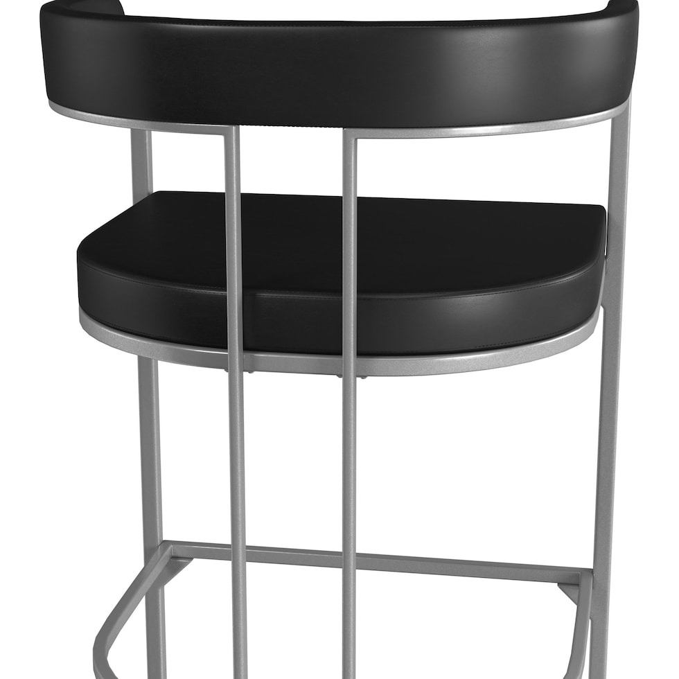 lansing black counter height stool   