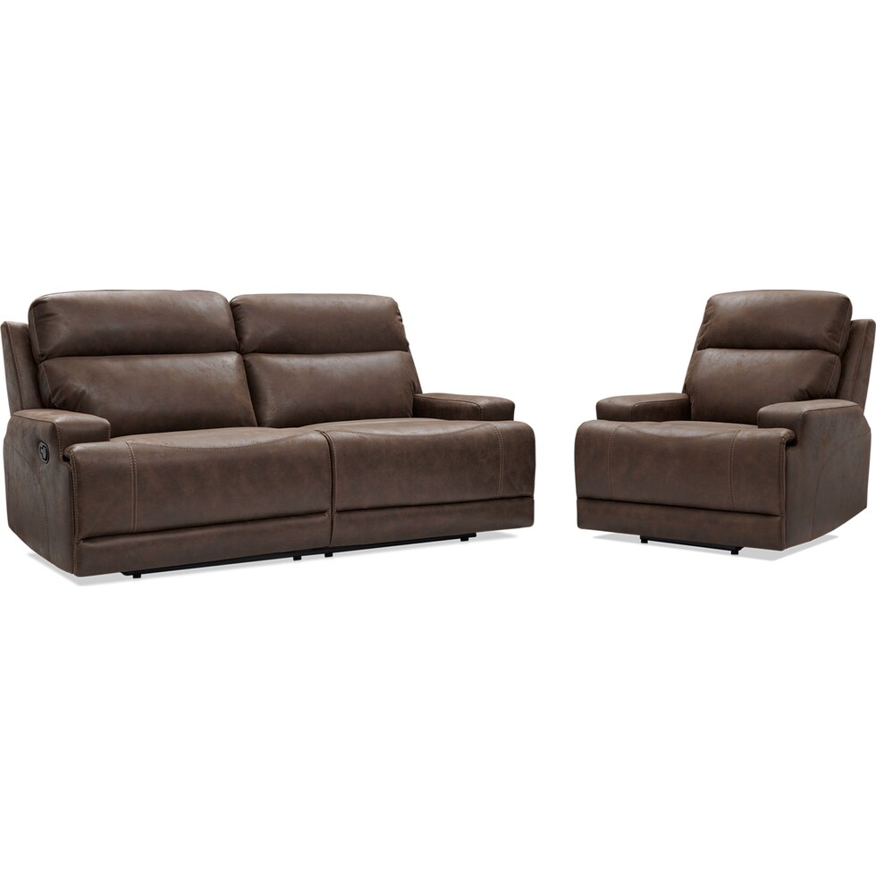 laredo dark brown  pc living room   