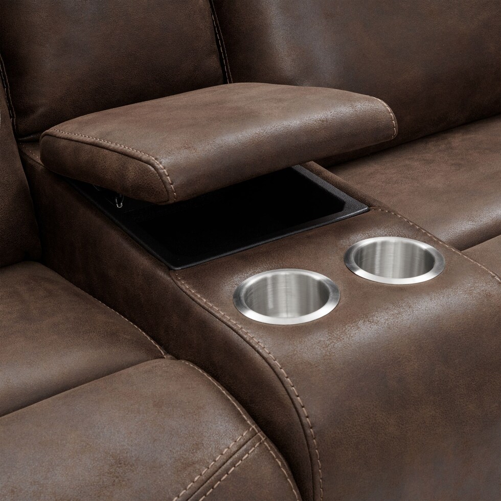 laredo dark brown  pc living room   