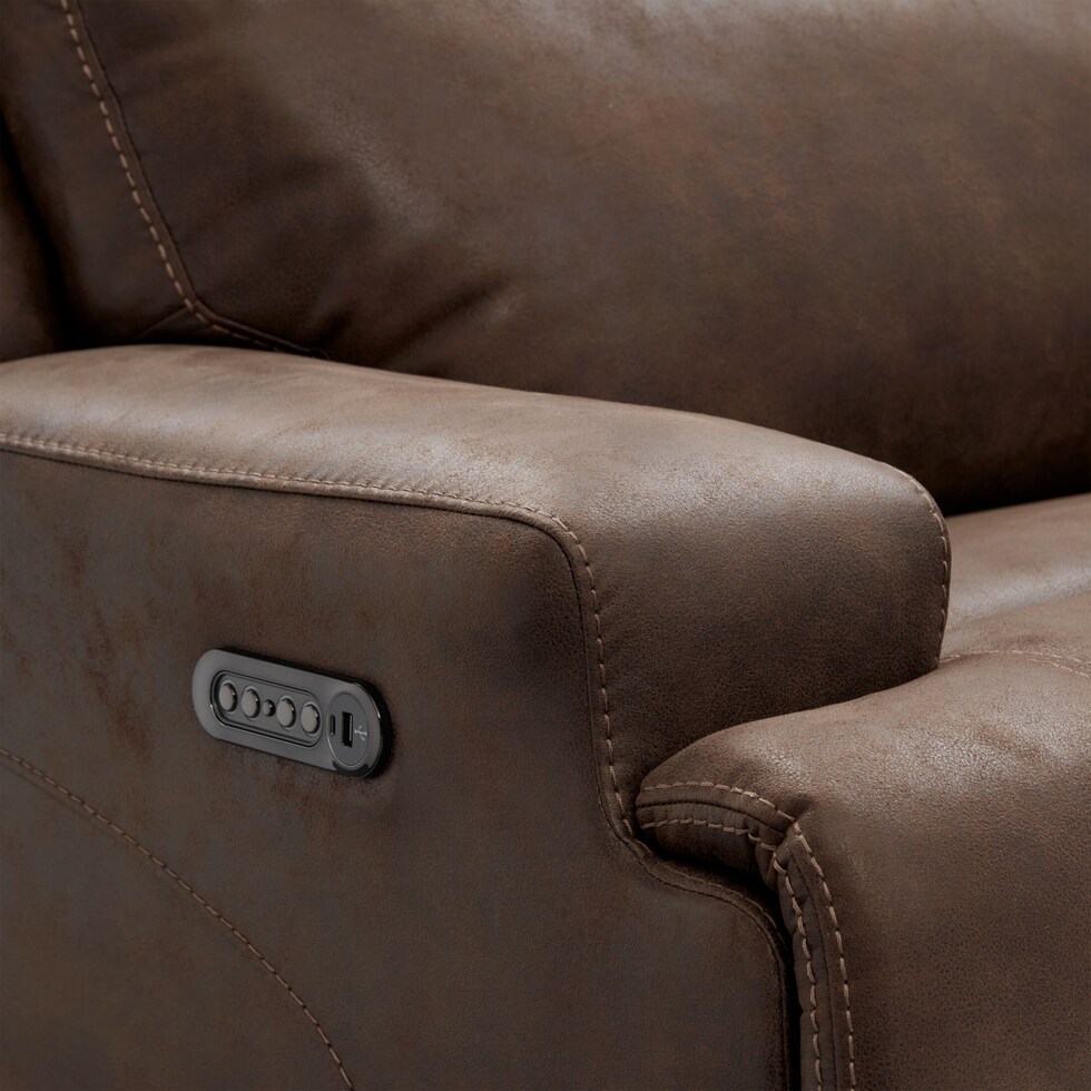 laredo dark brown  pc living room   