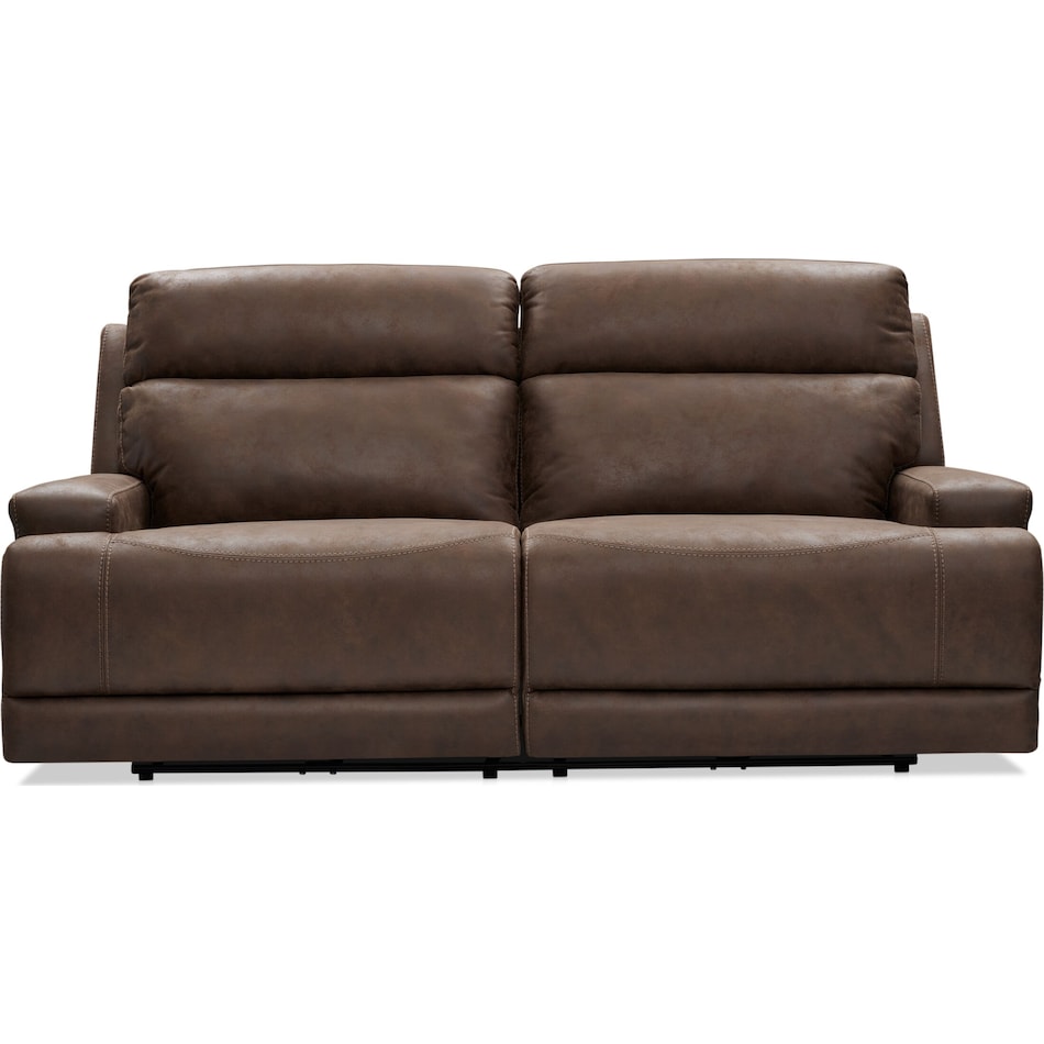laredo dark brown  pc manual reclining living room   
