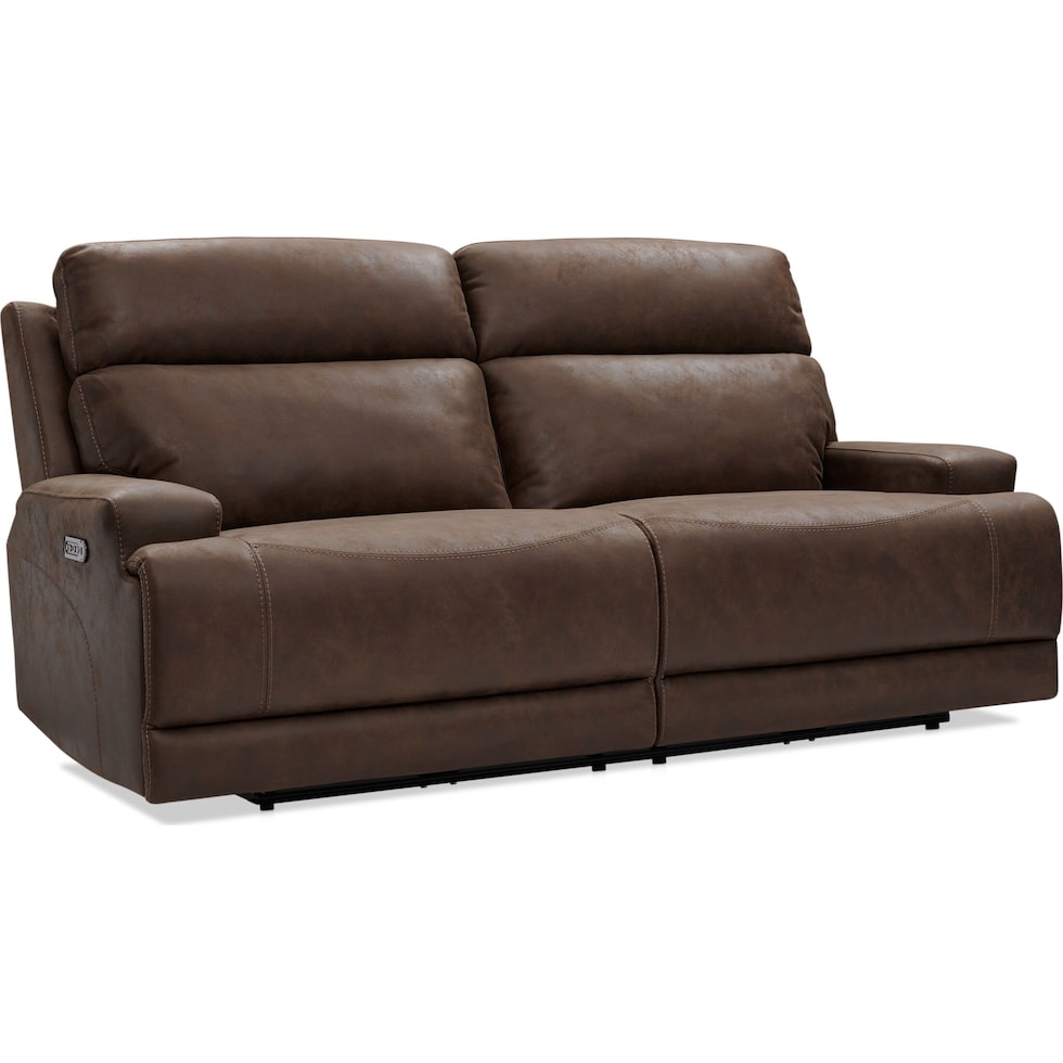 laredo dark brown sofa   