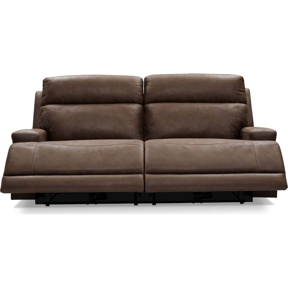 laredo dark brown sofa   