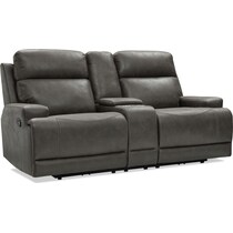 laredo gray  pc manual reclining living room   